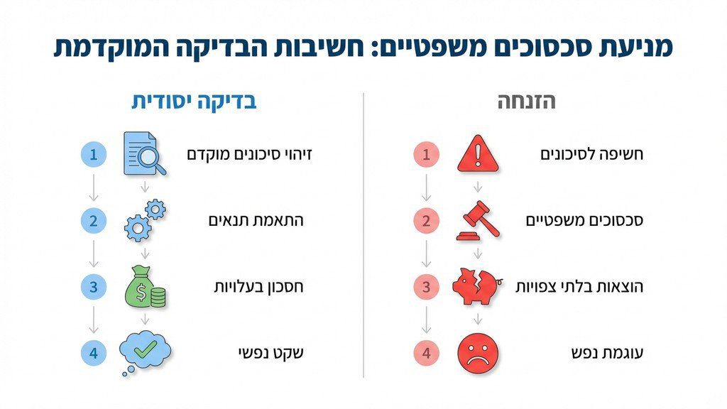 זכוכית מגדלת על גבי חוזה שכירות מקרקעין