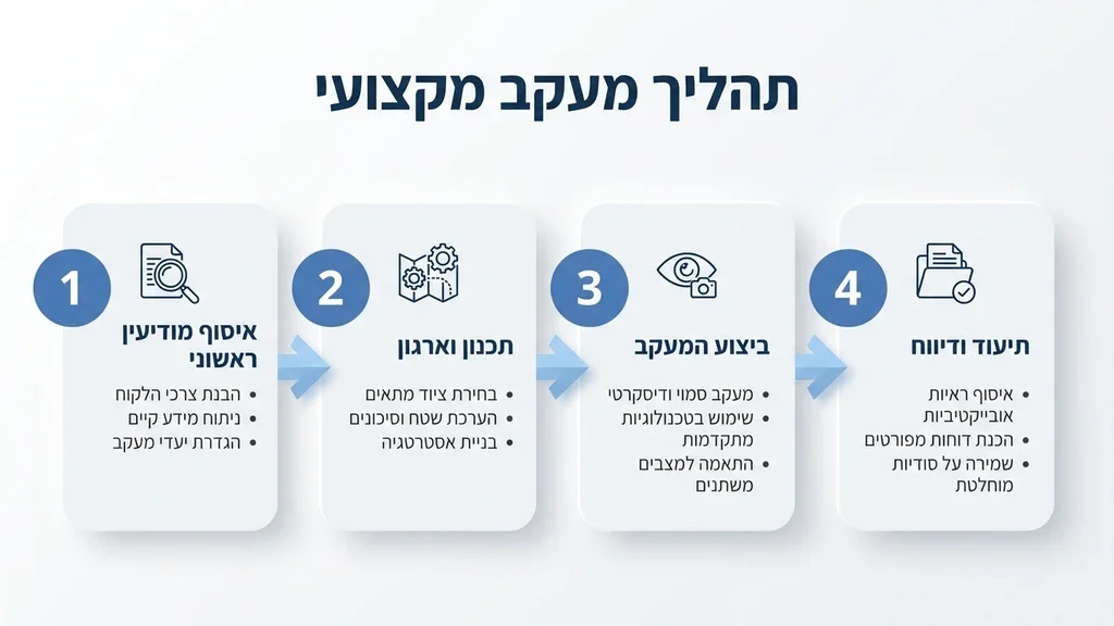 אחרי הפסקה המתארת את תפקידו של חוקר פרטי וביצוע מעקבים ביצוע מעקב סמוי לאיסוף ראיות בתיק גירושין
